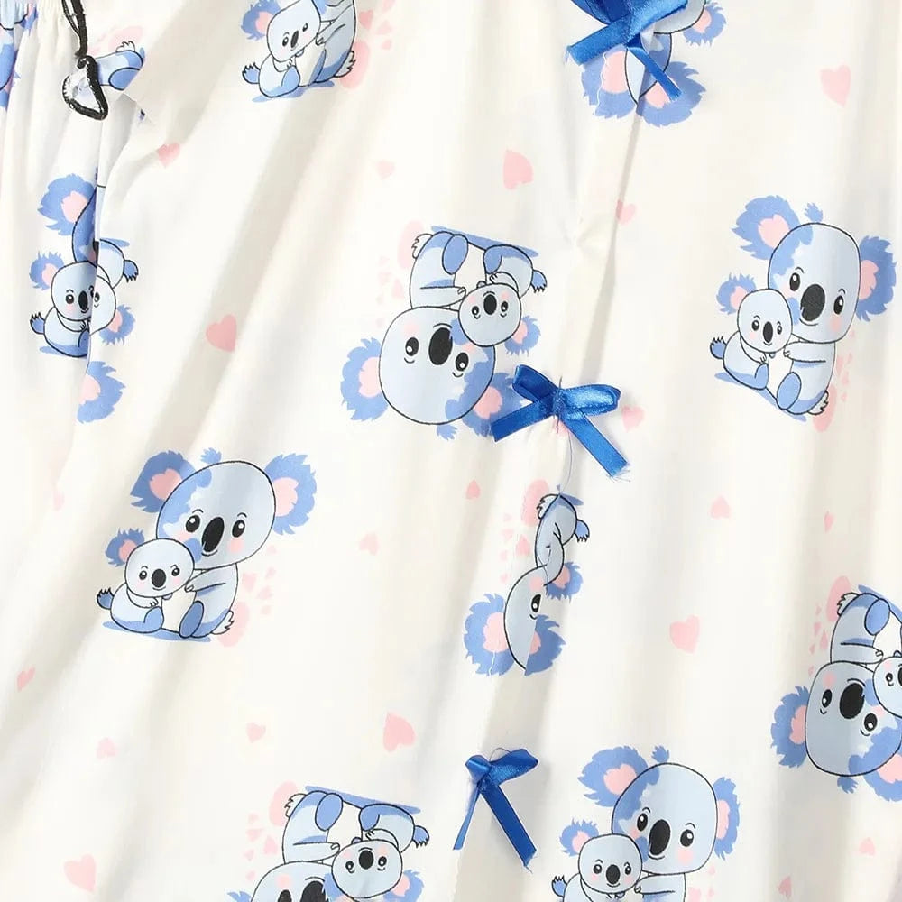 بيجامة بيتي حريمي الوان متعددة من او اي