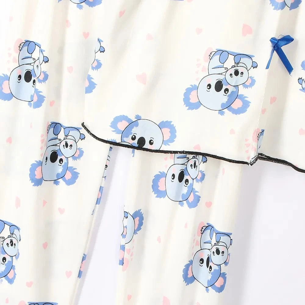 بيجامة بيتي حريمي الوان متعددة من او اي