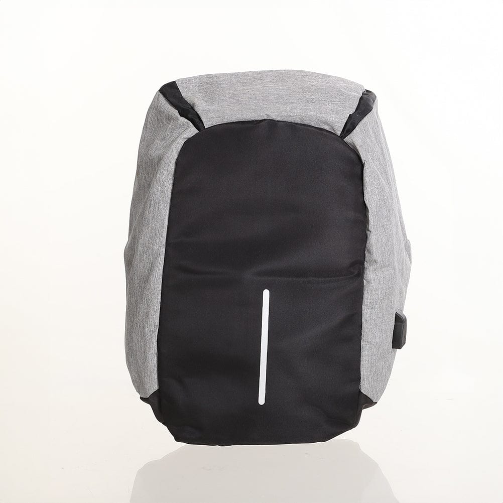 حقيبة ظهر من ام دي سبورت حريمي/رجالي مايكروفايبر رمادي