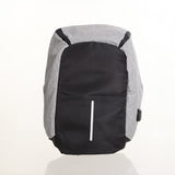 حقيبة ظهر من ام دي سبورت حريمي/رجالي مايكروفايبر رمادي