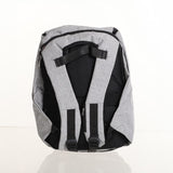 حقيبة ظهر من ام دي سبورت حريمي/رجالي مايكروفايبر رمادي