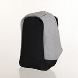 حقيبة ظهر من ام دي سبورت حريمي/رجالي مايكروفايبر رمادي