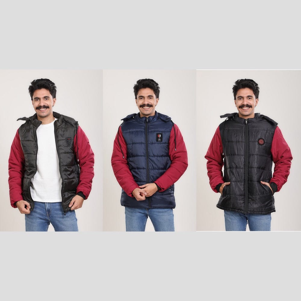 جاكيت بمب رجالي ألوان متعددة من ان جي