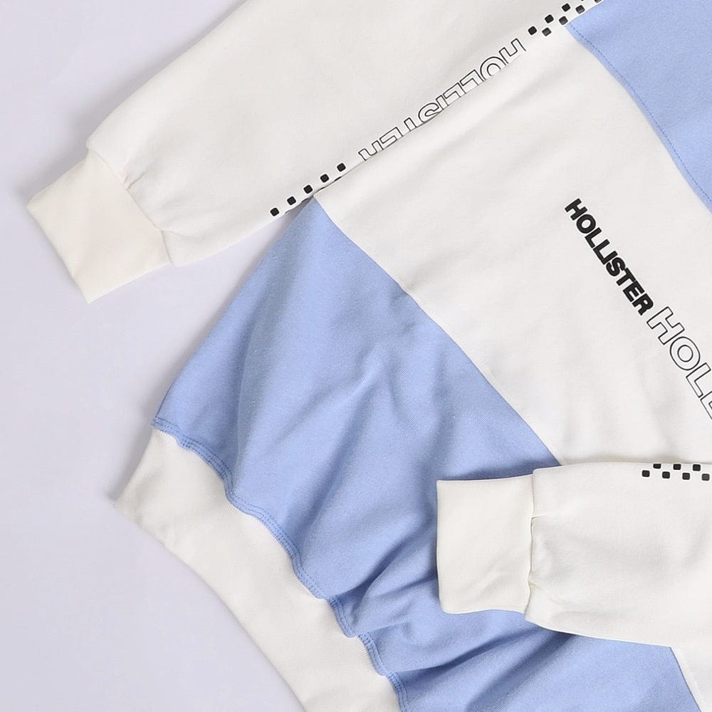 سويتشيرت رقبة دائرية ألوان متعددة رجالي من ان جي