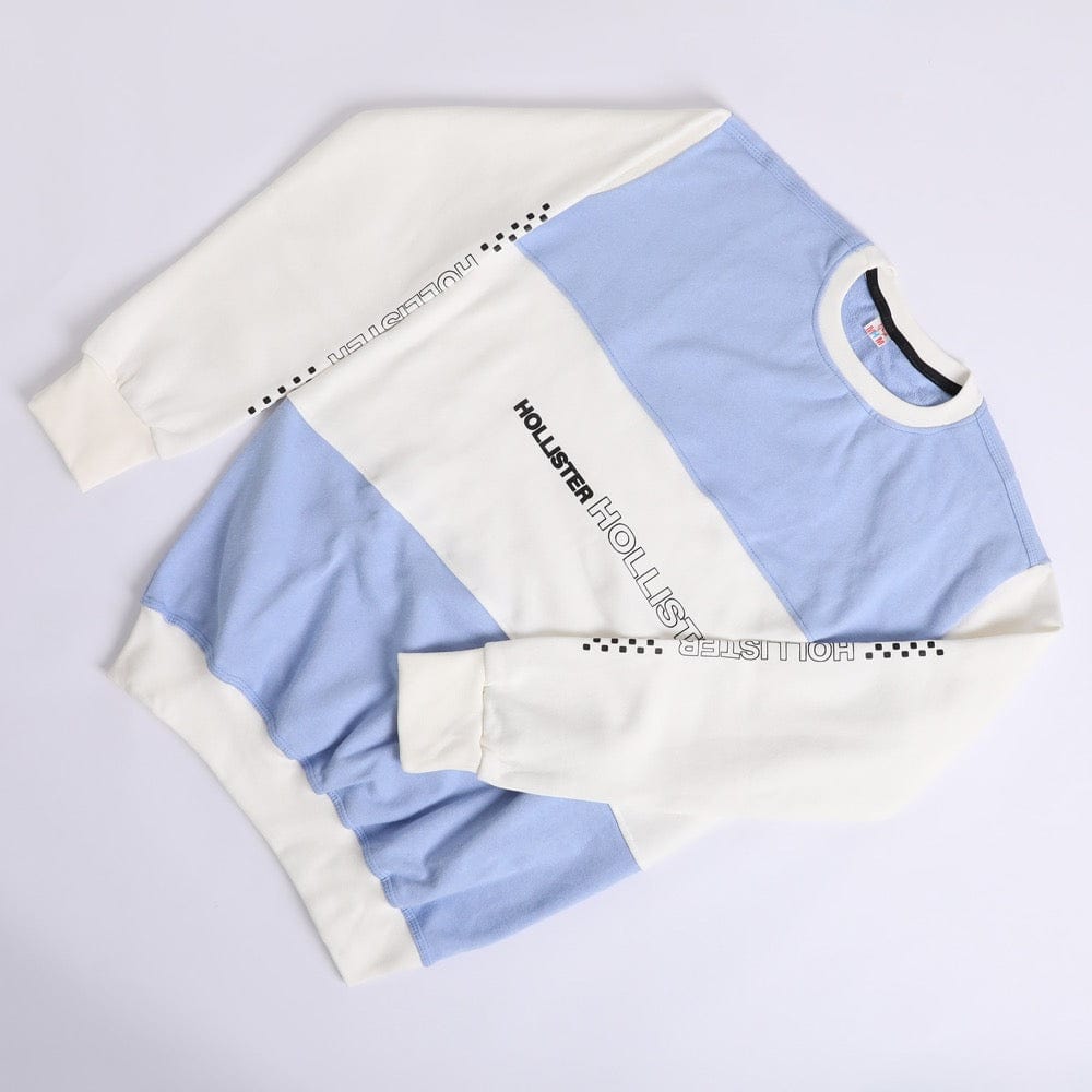 سويتشيرت رقبة دائرية ألوان متعددة رجالي من ان جي