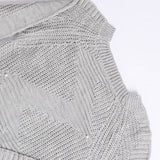 بلوفر ألوان متعددة حريمي مقاس موحد من ان جي