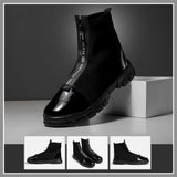 هاف بوت من ناو شوز رجالي فوندي مستورد، أسود