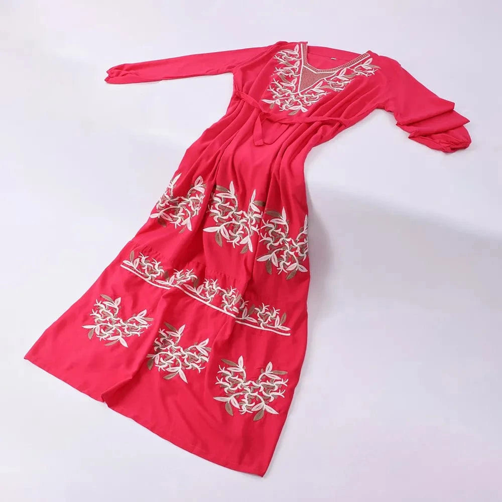 عباية إستقبال مراسي قطن حريمي ألوان متعددة من إس تي