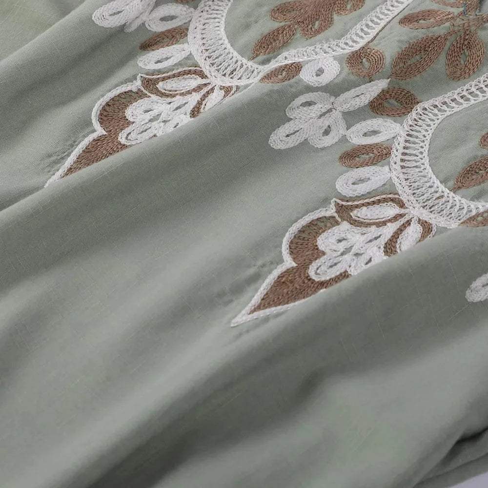 عباية إستقبال مراسي قطن حريمي ألوان متعددة من إس تي