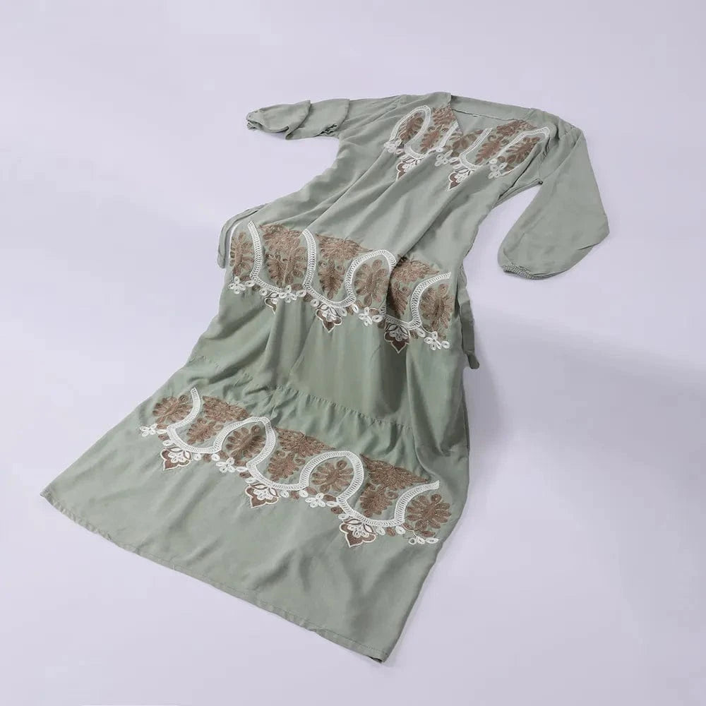 عباية إستقبال مراسي قطن حريمي ألوان متعددة من إس تي