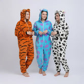 سالوبيت مطبوع اطفالي محير بولار الوان متعددة شتوي من ايه ال واي - T-48