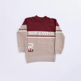 بلوفر مطبوع اولادي عجينه الوان متعددة شتوي من دابليو اس اتش - WSH-30