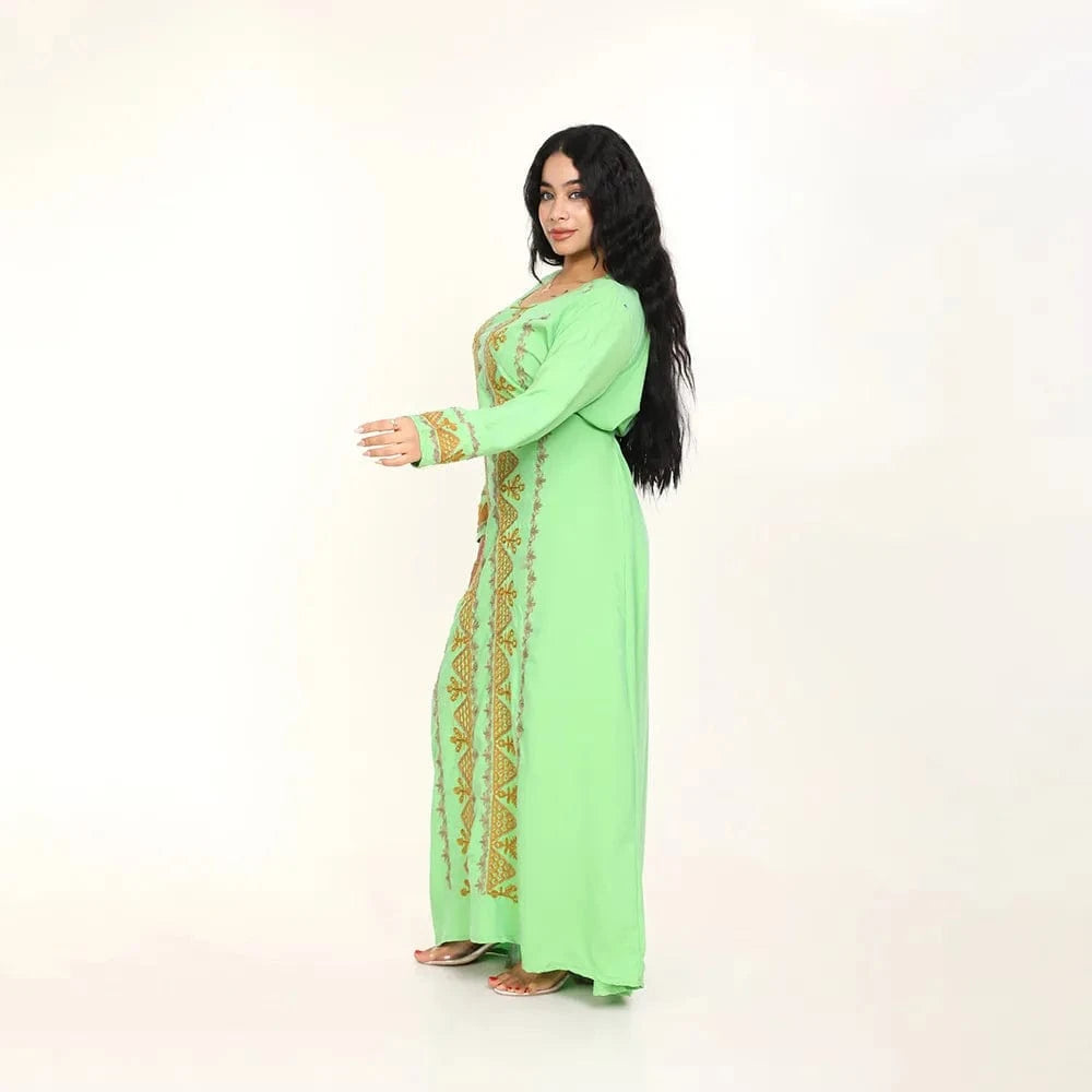 عباية كم طويل استقبال حريمي الوان متعدده من عبايتي