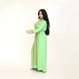 عباية كم طويل استقبال حريمي الوان متعدده من عبايتي