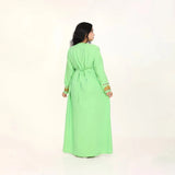 عباية كم طويل استقبال حريمي الوان متعدده من عبايتي