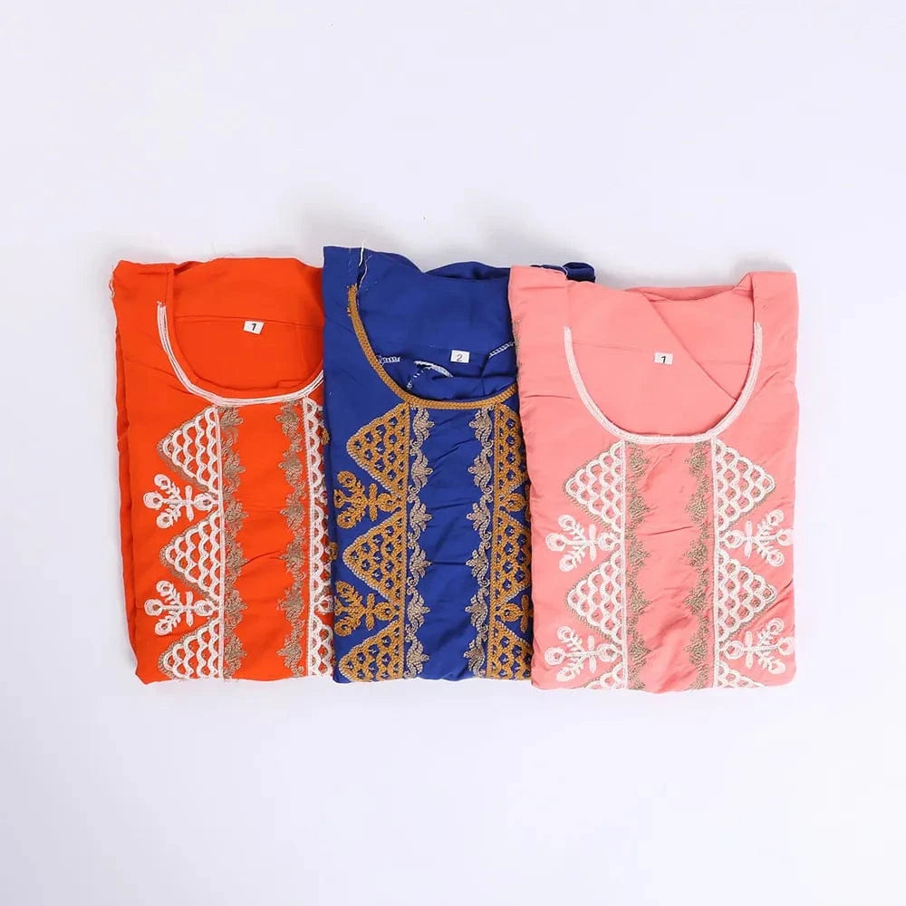 عباية كم طويل استقبال حريمي الوان متعدده من عبايتي