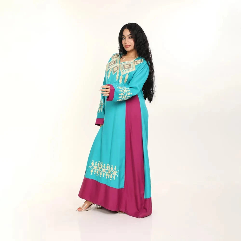 عباية كم طويل استقبال حريمي الوان متعدده من عبايتي