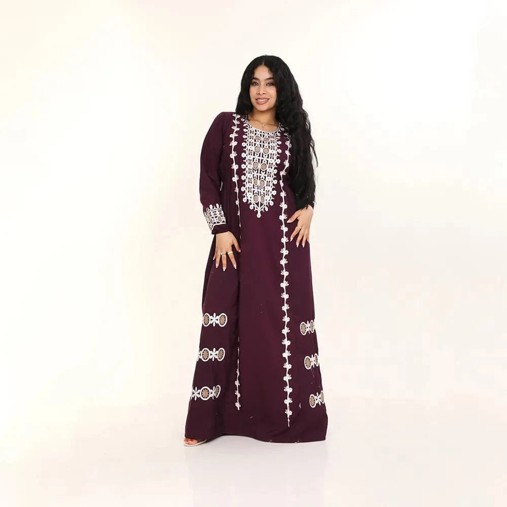 عباية كم طويل استقبال حريمي الوان متعدده من عبايتي