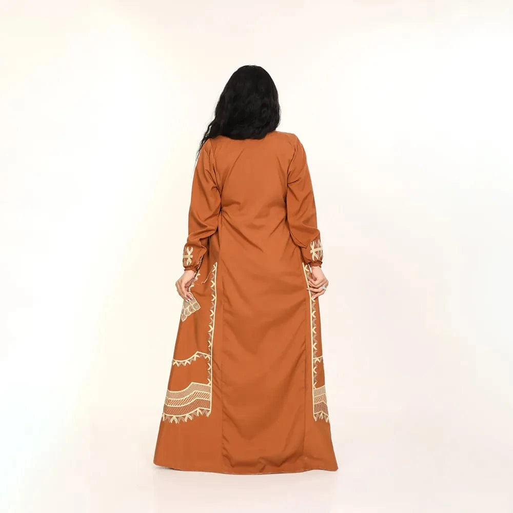 عباية كم طويل استقبال حريمي الوان متعدده من عبايتي