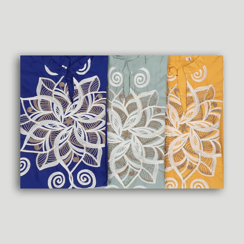 عباية كم طويل استقبال حريمي الوان متعددة من عبايتي