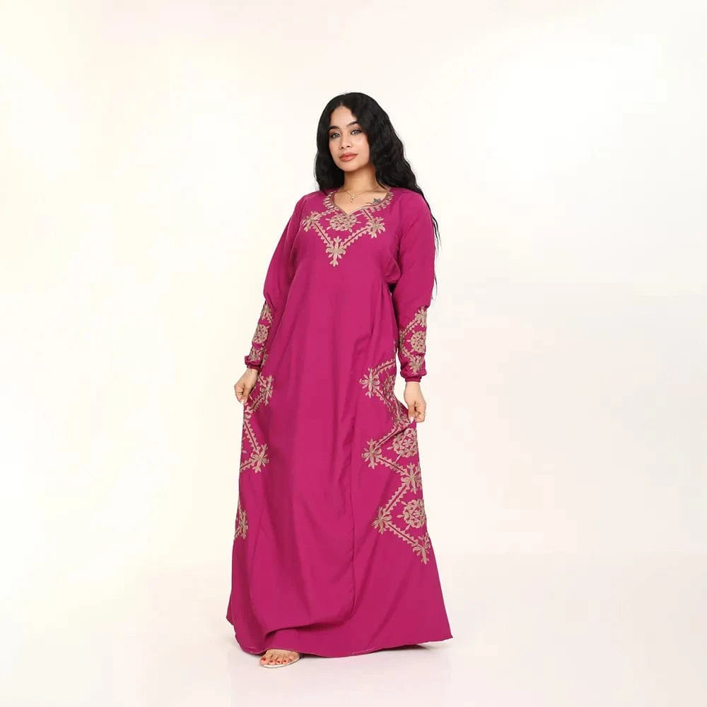 عباية كم طويل استقبال حريمي الوان متعدده من عبايتي