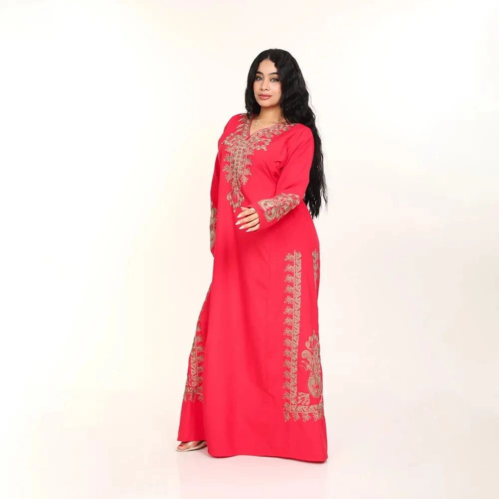 عباية كم طويل استقبال حريمي الوان متعدده من عبايتي