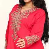 عباية كم طويل استقبال حريمي الوان متعدده من عبايتي