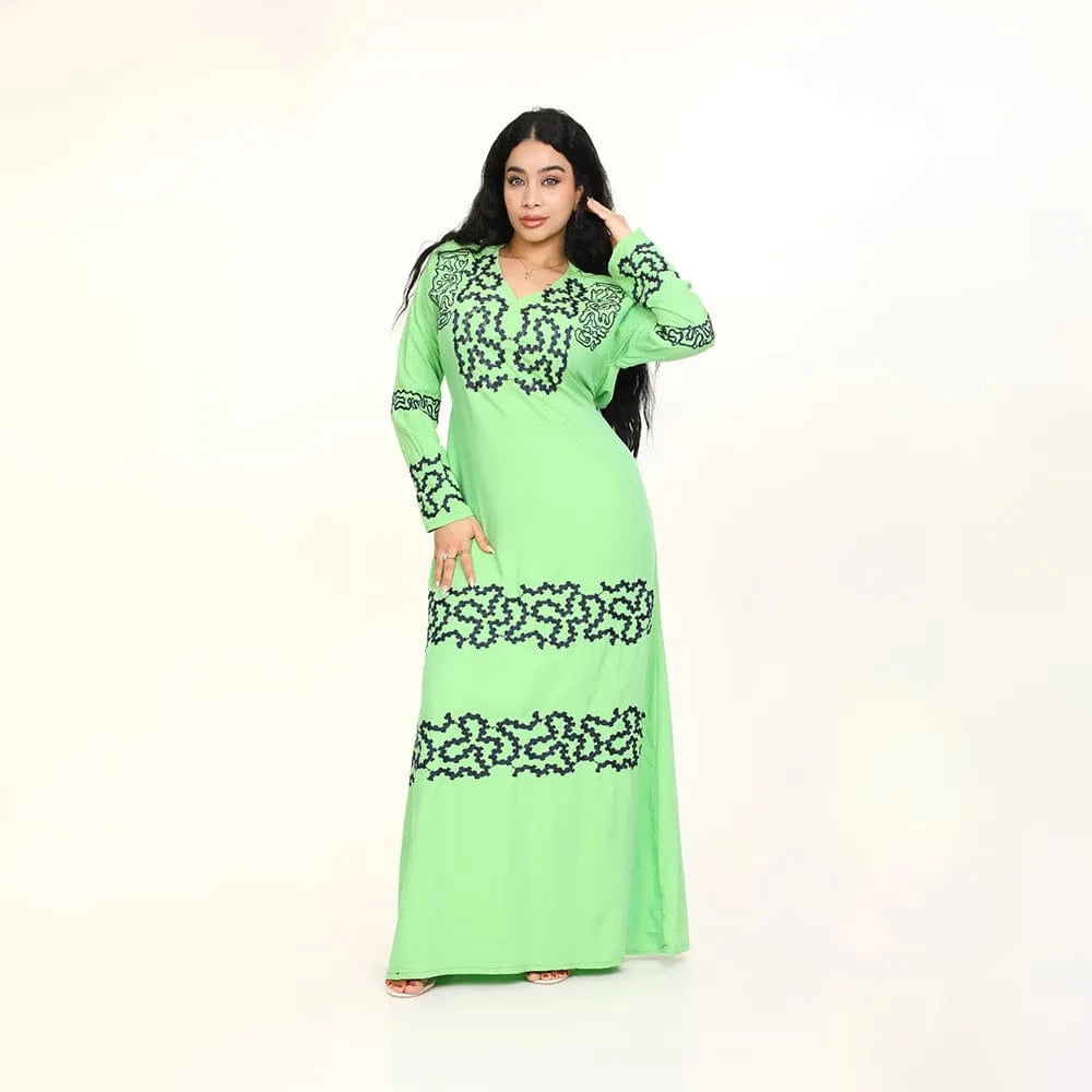 عباية كم طويل استقبال حريمي الوان متعدده من عبايتي