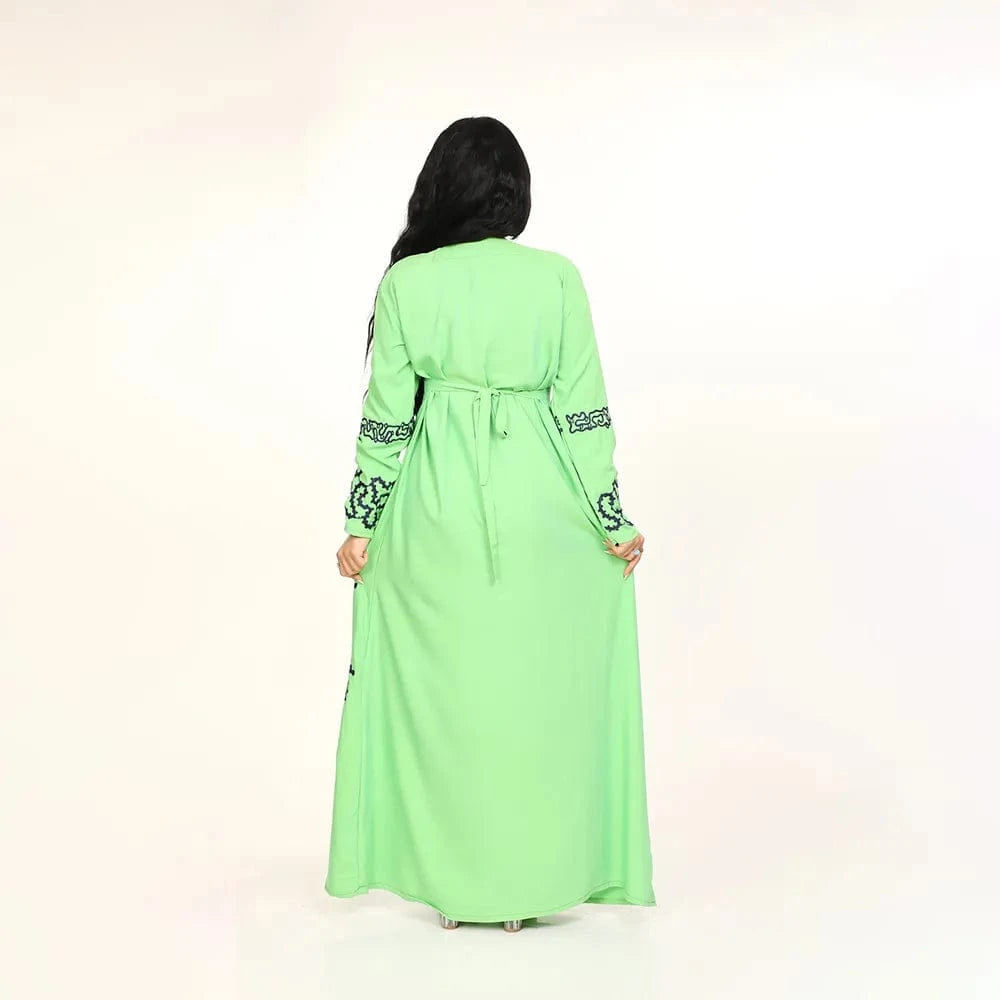 عباية كم طويل استقبال حريمي الوان متعدده من عبايتي