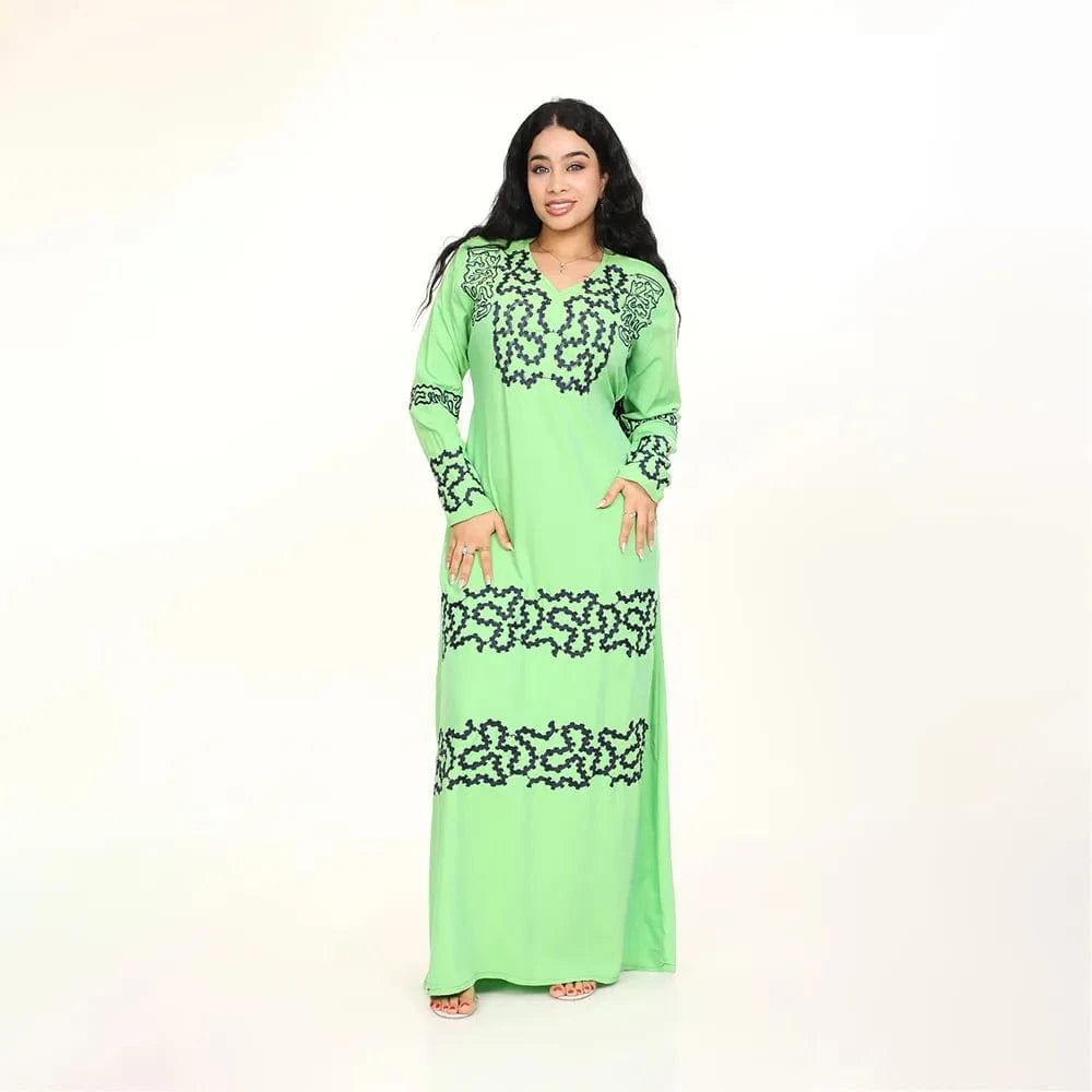 عباية كم طويل استقبال حريمي الوان متعدده من عبايتي