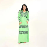 عباية كم طويل استقبال حريمي الوان متعدده من عبايتي