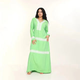 عباية كم طويل استقبال حريمي الوان متعدده من عبايتي