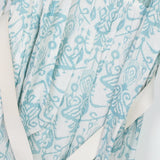 فستان طويل من اسبنوزا حريمي جاكار; مينت