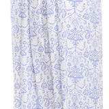 فستان طويل مستورد حريمي ازرق من ازياء