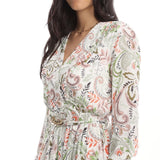 فستان طويل من اسبنوزا حريمي قطن مستورد; متعدد الألوان