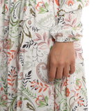 فستان طويل من اسبنوزا حريمي قطن مستورد; متعدد الألوان