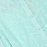 فستان طويل من اسبنوزا حريمي فوال مستورد; تركواز