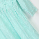 فستان طويل من اسبنوزا حريمي فوال مستورد; تركواز