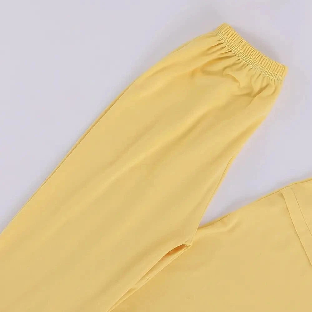 بيجامه تيشرت وبنطلون بناتي الوان متعدده من او اي