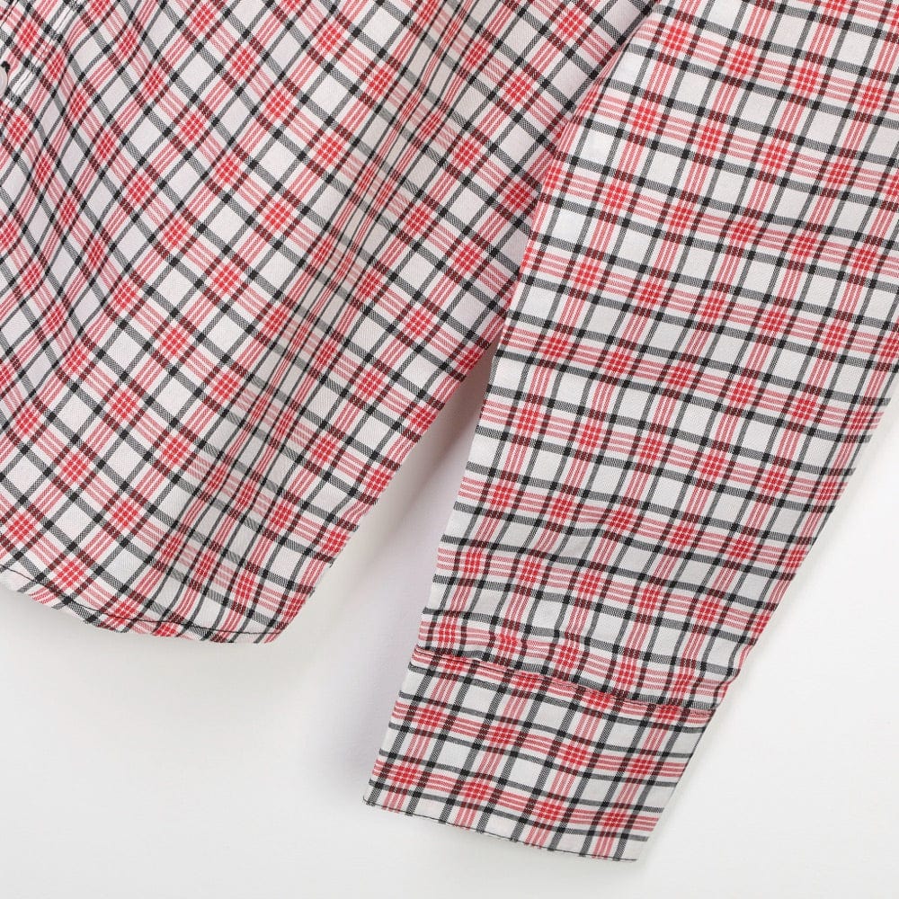 قميص رجالي كاروهات اكمام طويله