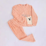 بيجامة سويتشيرت مع بنطلون من تيندون حريمي بولار سيمون