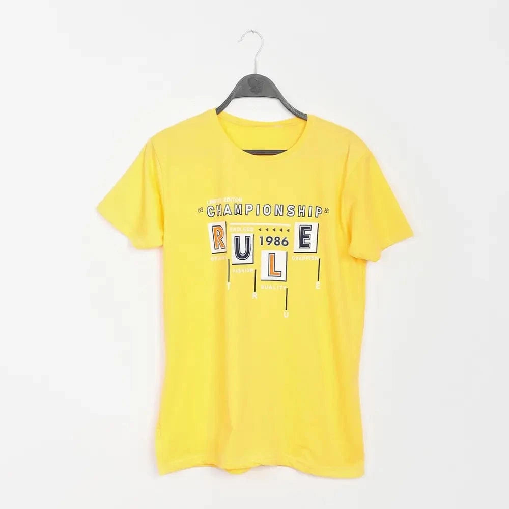 تي شيرت اشكال مختلفه رجالي الوان متعددة من اس كيه اتش