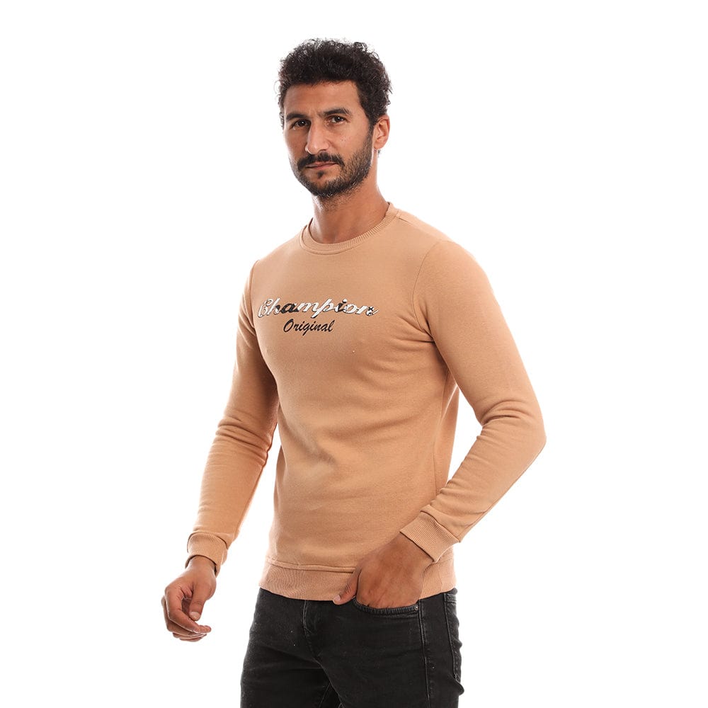 سويتشيرت من مصنع الهيبة رجالي قطن/ليكرا، ألوان متعددة (7011983097992)