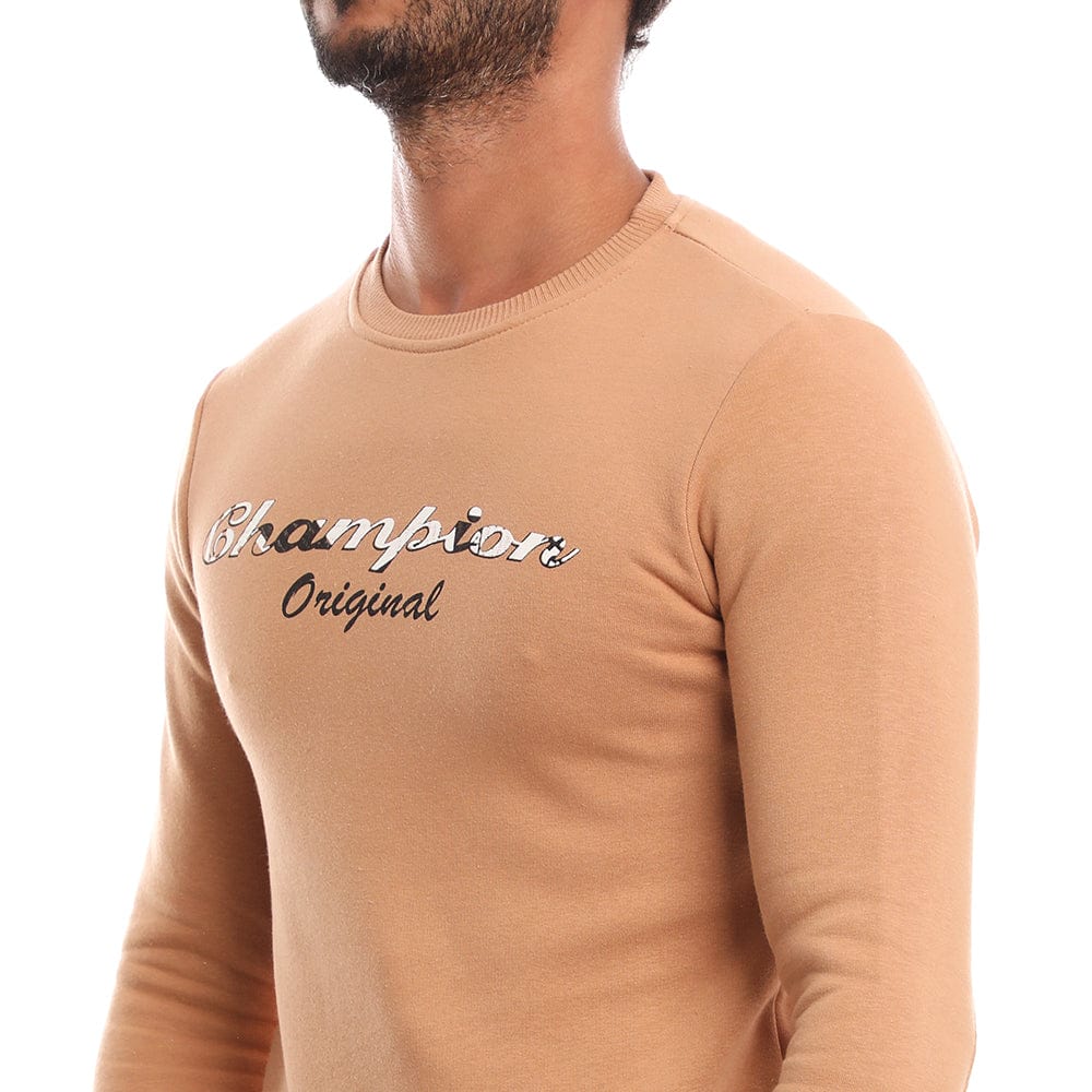 سويتشيرت من مصنع الهيبة رجالي قطن/ليكرا، ألوان متعددة (7011983097992)