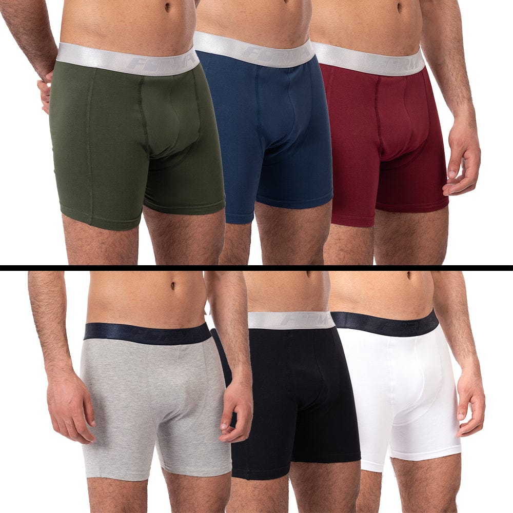 بوكسر طويل رجالي الوان متعددة من فورما