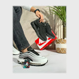 حذاء سنيكرز رجالى فوندي جلد إسكاي مستورد ونعل PVC حقن الوان متعددة جميع المواسم من لابتوب - 103