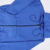 سويت شيرت سوستة رجالي - حريمي ميلتون بلوش أزرق زهري شتوي من جي زد - 104