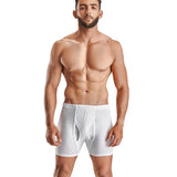 شورت سادة رجالي قطن 100% أبيض جميع المواسم من إمبراطور - 111110502/7/10