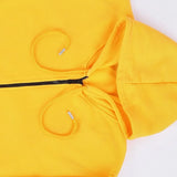 سويت شيرت سوستة رجالي - حريمي ميلتون بلوش أصفر مانجاوي شتوي من جي زد - 123