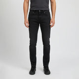 بنطلون جينز مخربش رجالي نيو لاند رمادي غامق جميع المواسم من اس كيه اتش - 106651-DG